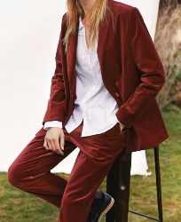 dark-cranberry-red-organic-cotton-velvet-blazer-jacket-3