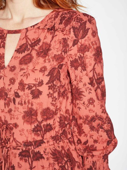 WSD5544-MULTI–Autumn-Organic-Cotton-Floral-Print-Woven-Dress-4