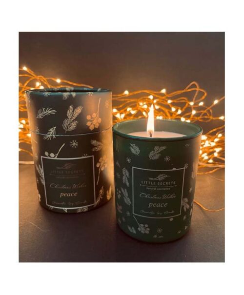 Peace_christmas candle