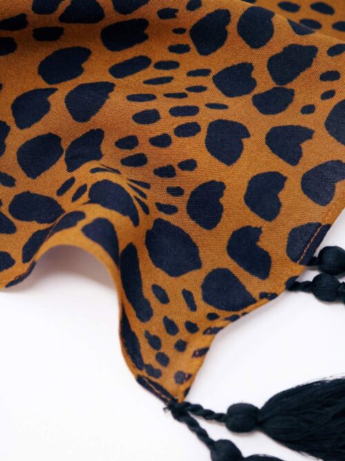 WAC6033-TOFFEE-BROWN–Leonie-EcoVero-Screen-Printed-Scarf-In-Toffee-Brown-3