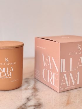 Vanilla Cream Skin Moisturizing Candle