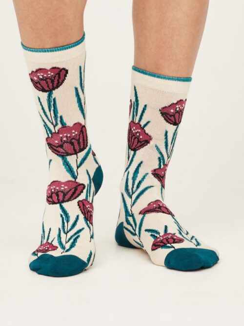 SBW6108-Multi–Pretty-Floral-Bamboo-Organic-Cotton-4-Pack-Socks-Gift-Box-10