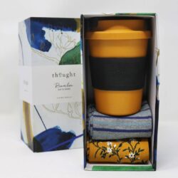 SUNFLOWER-YELLOW--Jade-Bamboo-Coffee-Cup-&-Socks-Gift-Box-in-Yellow-1