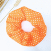 scrunchie-orange_dots-πουα