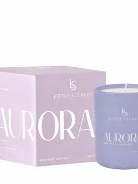Aurora Candle Massage Eνυδατικό κερί για massage | 160ml