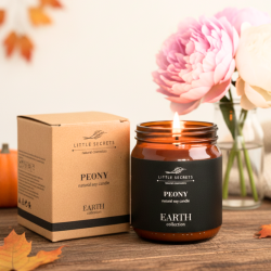 peony soy candle
