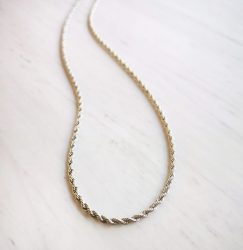 Twisted Chain-silver