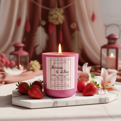 Berries & Lilies - Αρωματικό κερί σόγιας