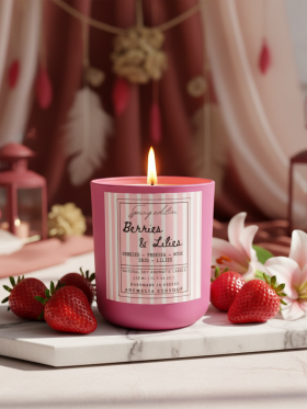 Berries & Lilies - Αρωματικό κερί σόγιας