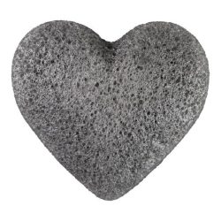 konjac sponge-charcoal bamboo-heart3