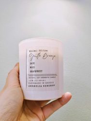 sage soy candle