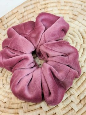 Scrunchie velvet-Pink