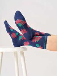christmas socks-χριστουγεννιατικες καλτσες-σε σχημα καραμελας