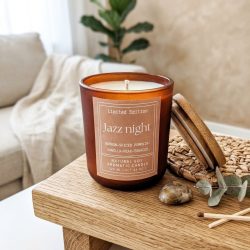 jazz night soy candle