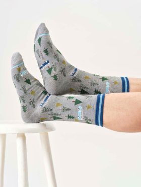 Αντρικές κάλτσες οργανικό βαμβάκι-Camper Van Organic Cotton Crew Socks