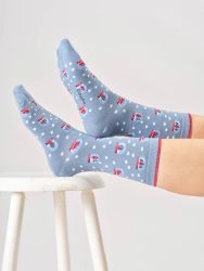 χριστουγεννιατικες καλτσες σε κουτι