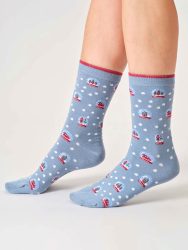 χριστουγεννιατικες καλτσες σε κουτι