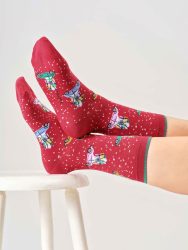 χριστουγεννιατικες καλτσες σε κουτι