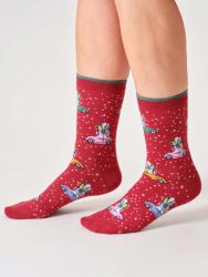 χριστουγεννιατικες καλτσες σε κουτι