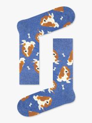 Κάλτσα Βαμβακερή με Σχέδια Dog Basset