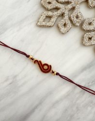 Crystal Cord Charm Bracelet-Bordeaux