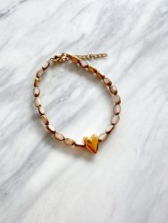 Heart Bead Bracelet