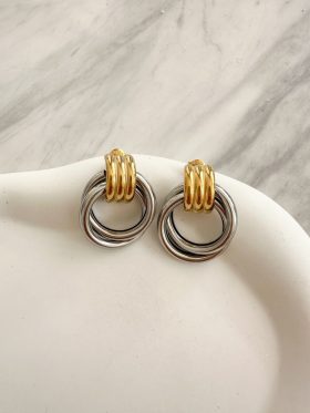 Mixed Hoop Earrings