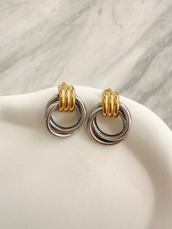 Mixed Hoop Earrings