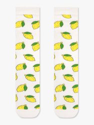 Κάλτσα Βαμβακερή Πετσετέ lemons