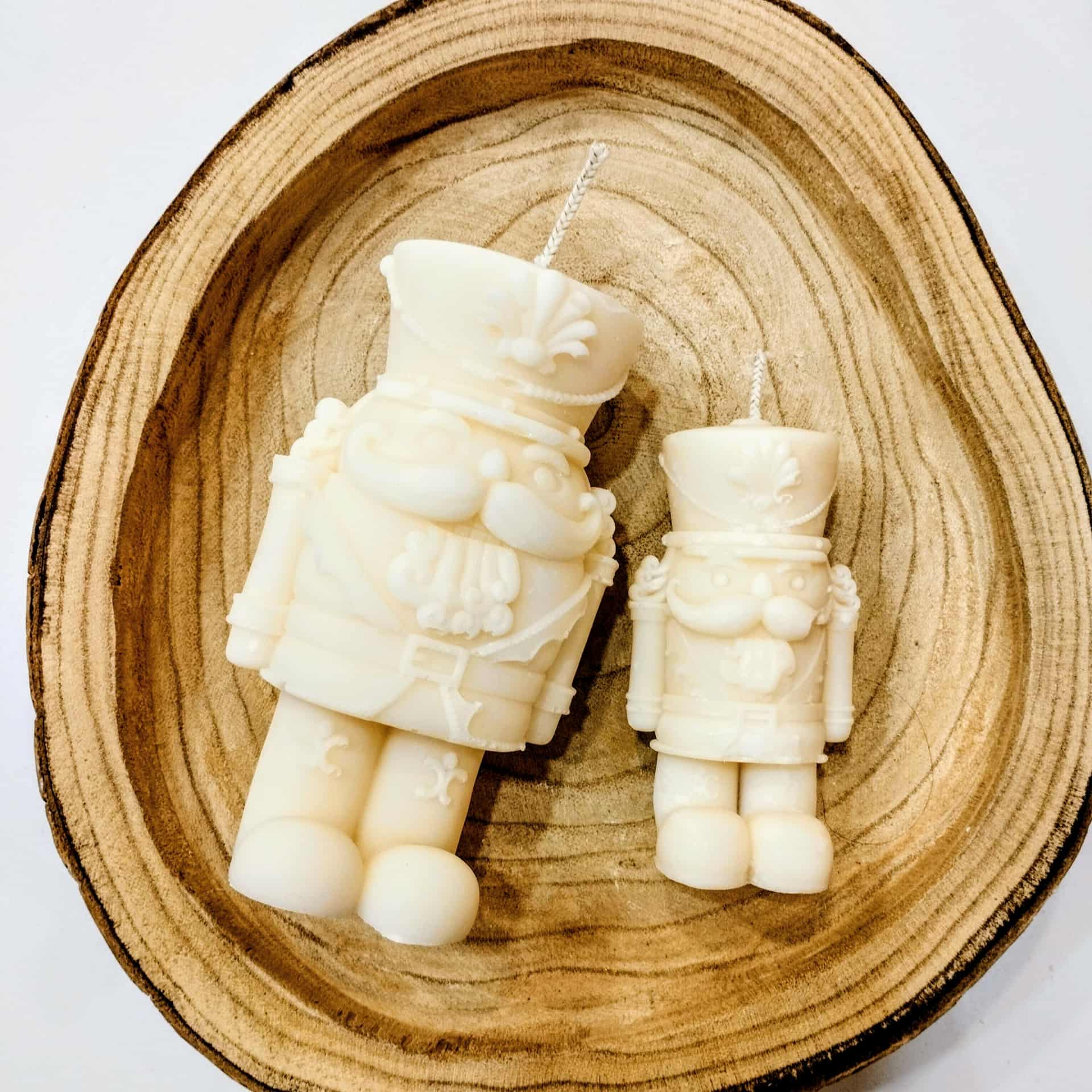 nutcracker soy candle