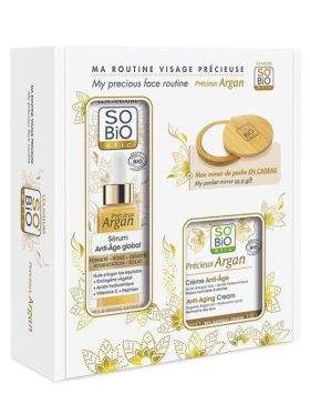 Σετ Δώρου Precieux Argan – So BIO Etic (50ml κρέμα προσώπου + 30ml ορός προσώπου)