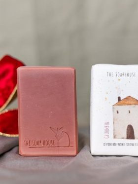 Χειροποίητο σαπούνι με άρωμα "Glühwein" και κόκκινο κρασί