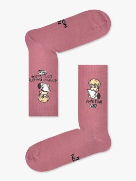 Κάλτσα Βαμβακερή με Σχέδια ITZI Έγραψα Και Εγώ Δυο Λόγια ΑΝΤΕ ΓΕΙΑ!