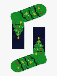 Χριστουγεννιάτικη Κάλτσα Πετσετέ με Σχέδια Oh Christmas Tree