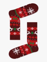 Χριστουγεννιάτικη Κάλτσα Πετσετέ με Σχέδια Christmas Classic