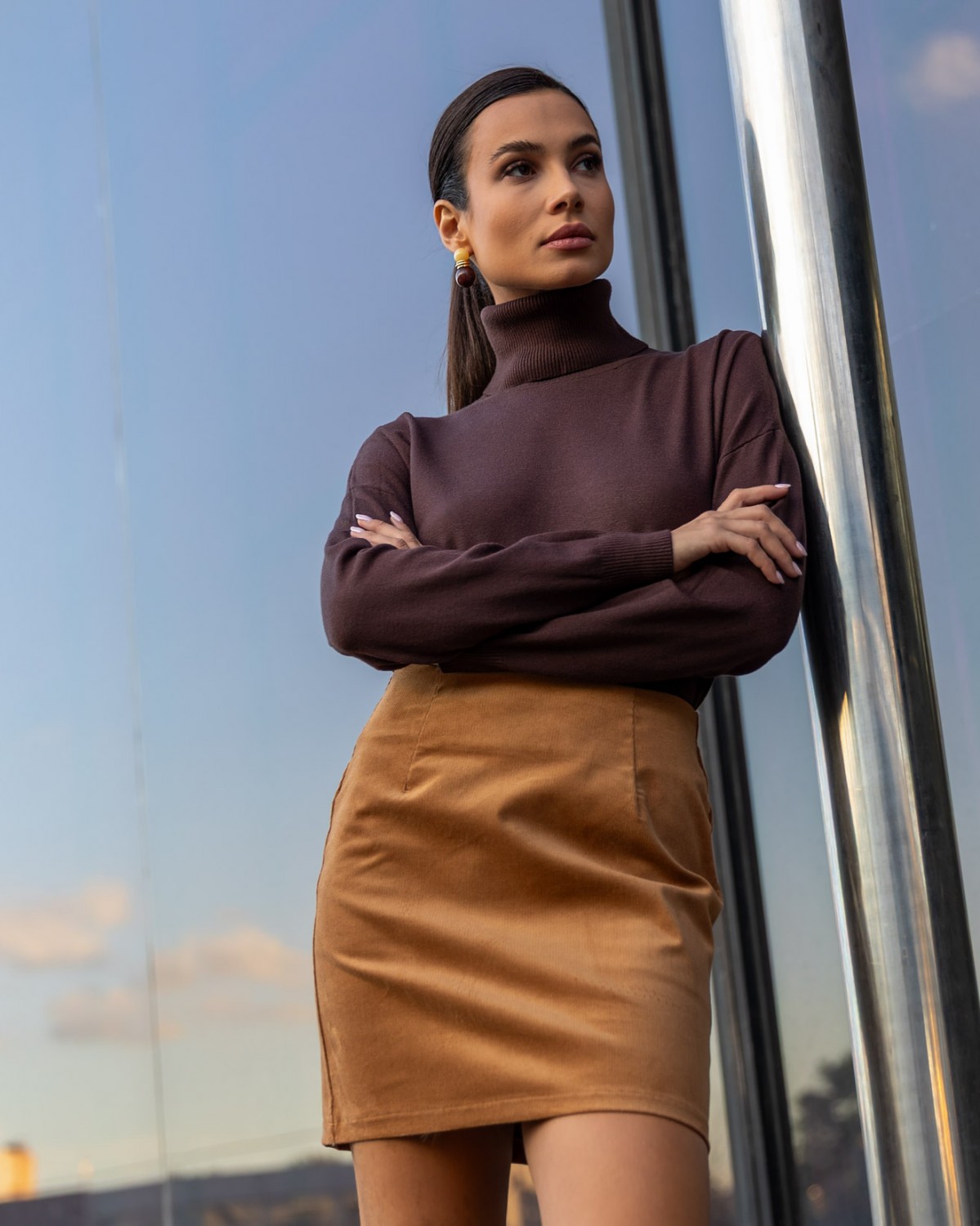 φουστα κοτλε-καμελ-2