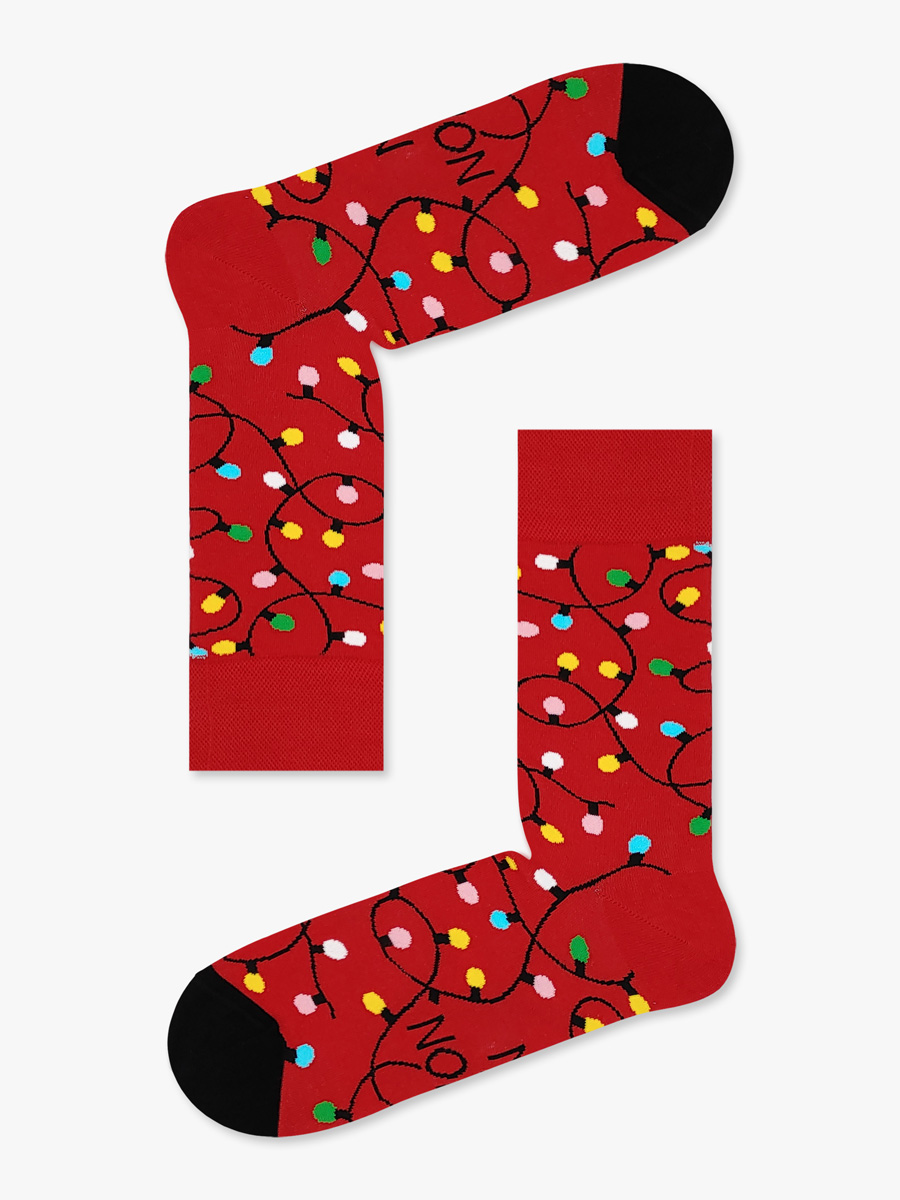 CHRISTMAS LIGHTS-SOCKS