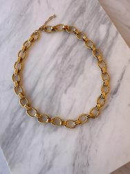 Oval Chain Chocker
