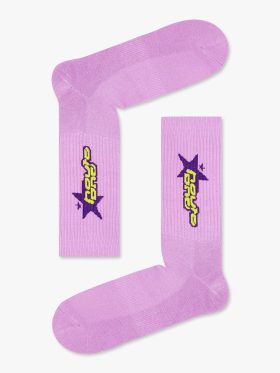 Κάλτσα Βαμβακερή Πετσετέ με Σχέδια