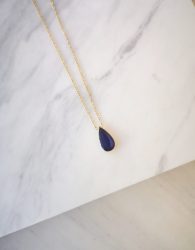 blue Drop Necklace