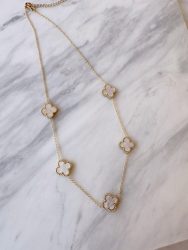 Fildisi Cross Necklace