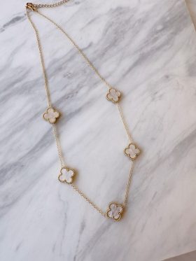 Fildisi Cross Necklace