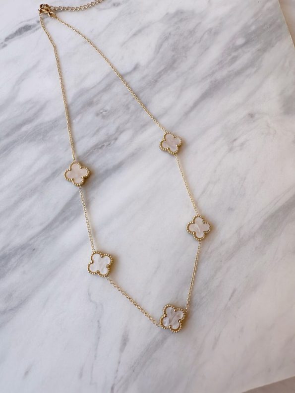 Fildisi Cross Necklace