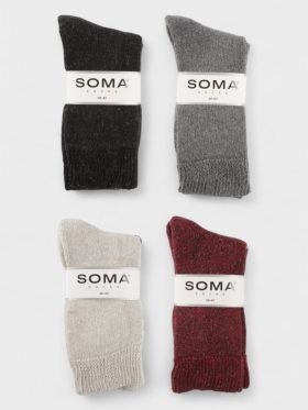 Γυναικείες Μάλλινες Κάλτσες Μεσαίου Πάχους - Wool Cozy Socks