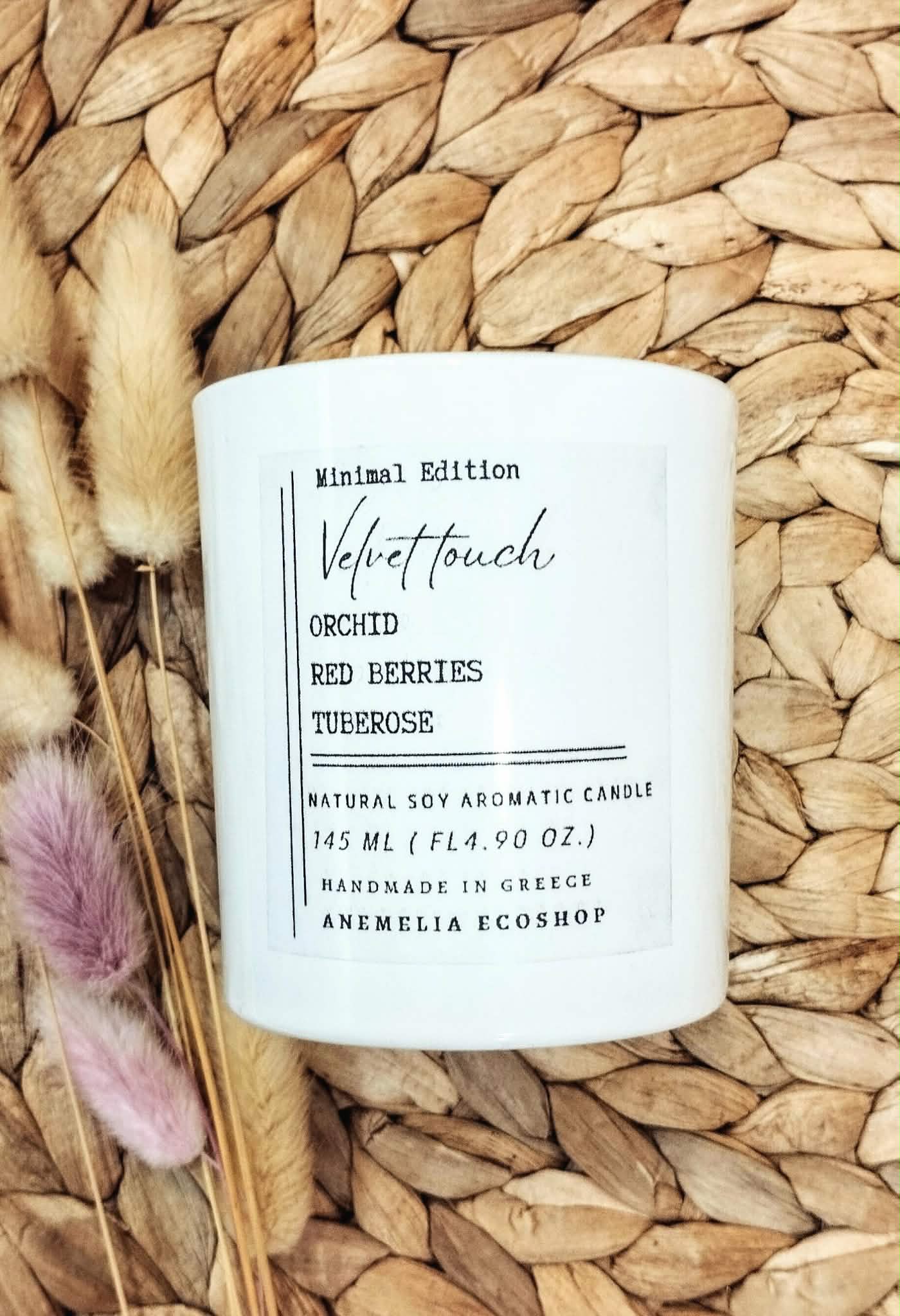 velvet touch-soy candle
