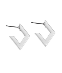 Σκουλαρίκια Minimal Ρόμβοι