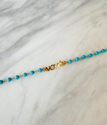 Βραχιόλι-Νονά-Μπλε χαολίτης