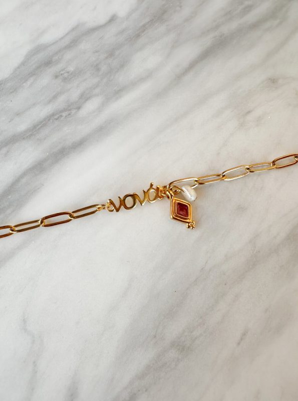 Βραχιόλι αλυσίδα-Νονά