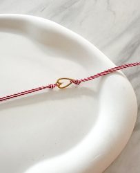 Μαρτάκι - Heart March Bracelet