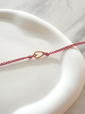 Μαρτάκι - Heart March Bracelet